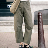 Curve Legged Work Trouser - SS26 - Olive Green