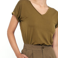 Signature V-Neck Tee - Color Options