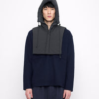 Hooded Vest - FW24 - Navy Black