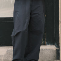 Spring Pleated Trouser - SS26 - Navy