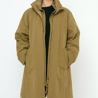 Double Collar Overcoat - FW25 - Kelp