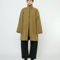 Double Collar Overcoat - FW25 - Kelp