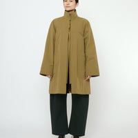 Double Collar Overcoat - FW25 - Kelp