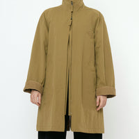 Double Collar Overcoat - FW25 - Kelp