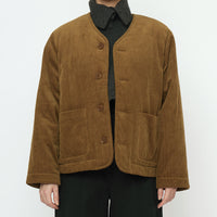 Corduroy Liner Jacket - FW25 - Sepia Brown
