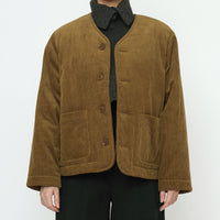 Corduroy Liner Jacket - FW25 - Sepia Brown