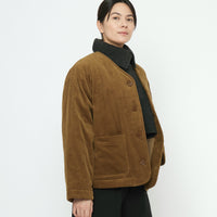 Corduroy Liner Jacket - FW25 - Sepia Brown