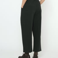 Signature Pleated Trouser - Canvas Edition - Black