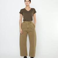 Tailored Curve Legged Trouser - FW25 - Kelp