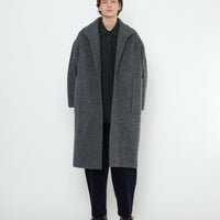 Fall Lapel Coat - FW25 - Heather Gray