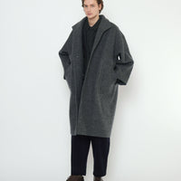 Fall Lapel Coat - FW25 - Heather Gray