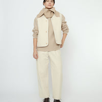 Double Faced Canvas Vest - FW25 -Off-White