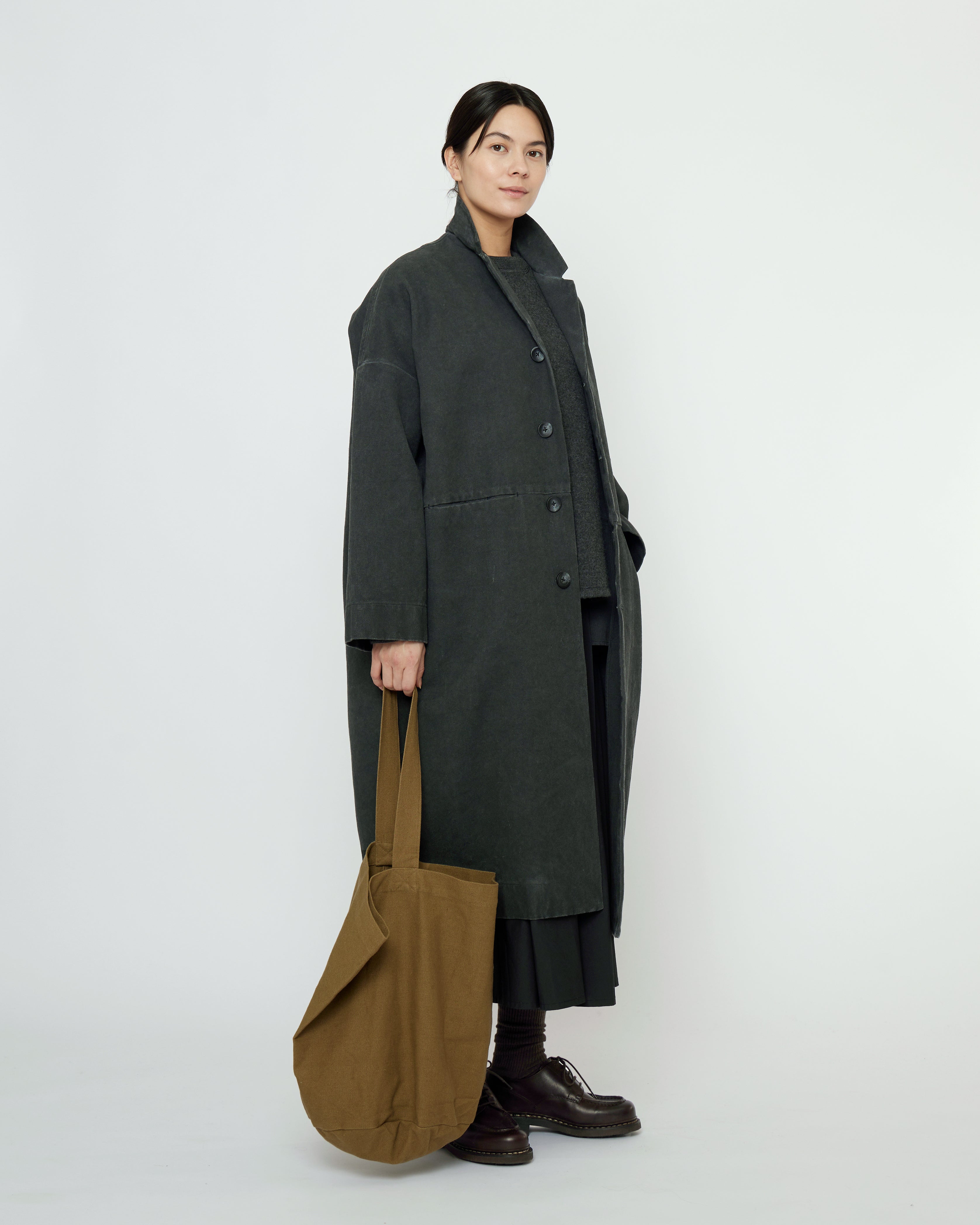 Oversized Blazer Coat - FW25 - Washed Black – 7115 by Szeki