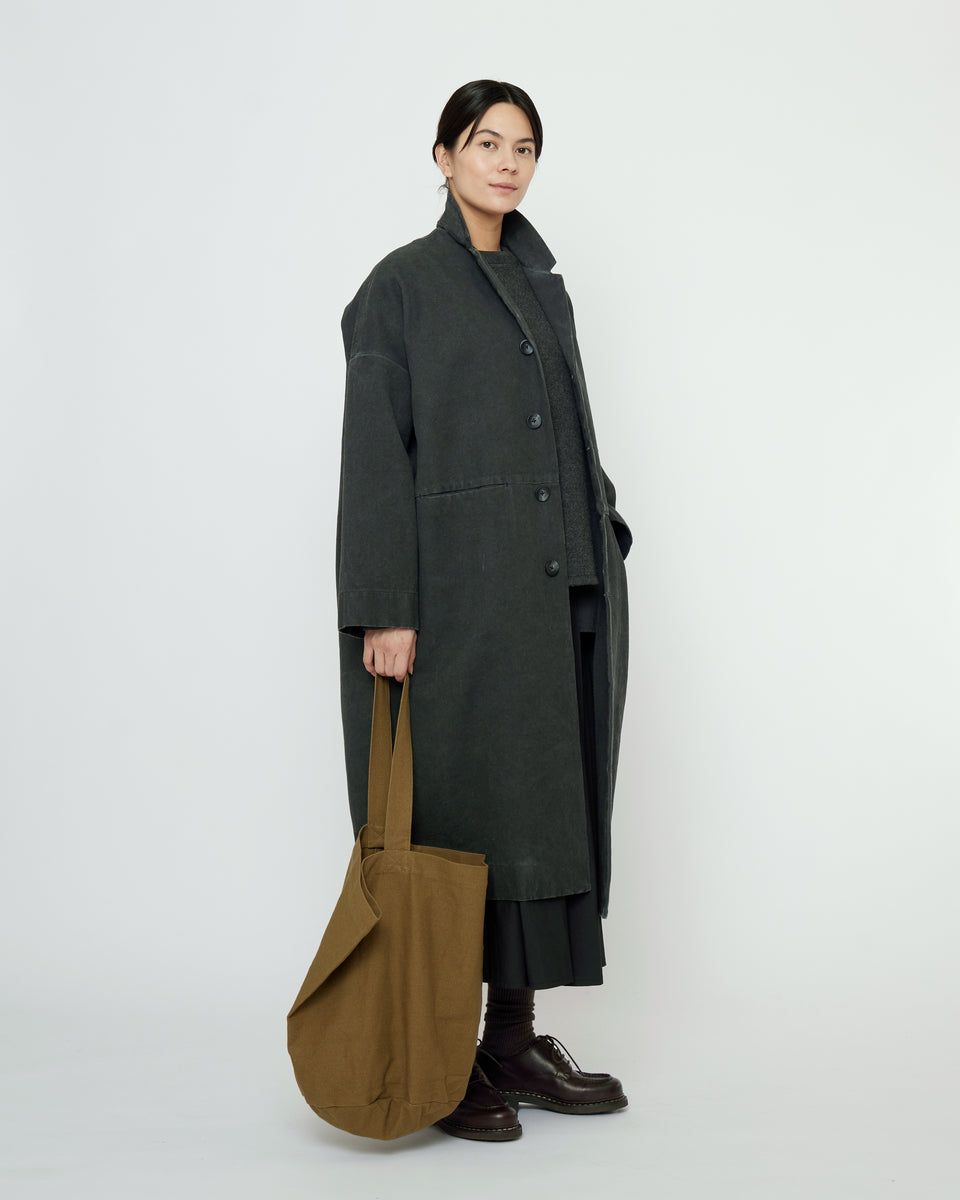 Oversized Blazer Coat - FW25 - Washed Black – 7115 by Szeki