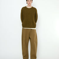 Signature Poet Sleeves Sweater - Yak Edition - Kelp