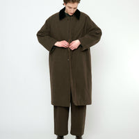 Padded Car Coat - FW25 - Taupe Brown