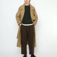 Signature Pleated Trouser - Fall Edition - Taupe Brown