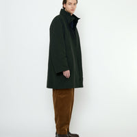 Double Collar Overcoat - FW25 - Black