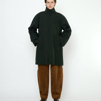 Double Collar Overcoat - FW25 - Black
