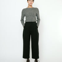 Signature Pleated Trouser - Fall Edition - Black
