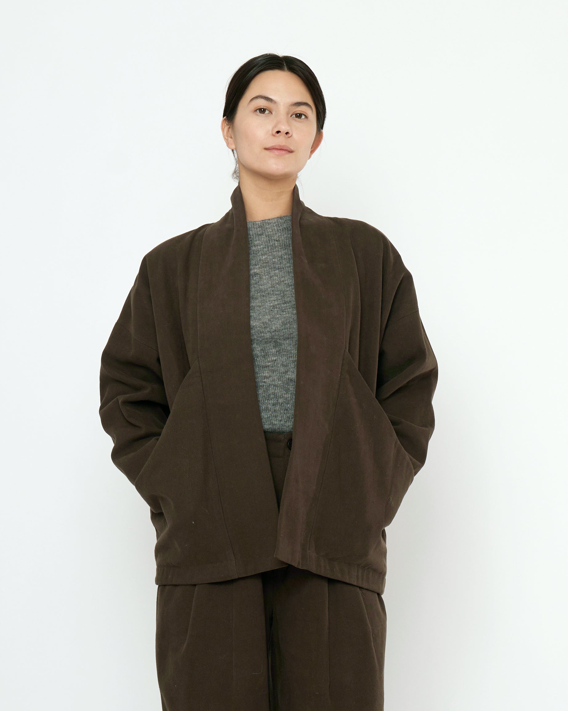Signature Sumo Jacket - Fall Edition - Taupe Brown – 7115 by Szeki