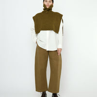 Knit Turtleneck Vest - FW25 - Kelp