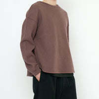 Boiled Wool Keepsake Jumper - FW25 - Mauve