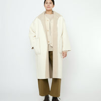 Double Faced Corduroy Coat - FW25 - Off-White