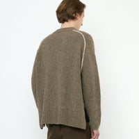 Rolled Seams Pullover - FW25 - Light Umber