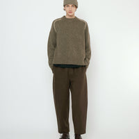 Rolled Seams Pullover - FW25 - Light Umber