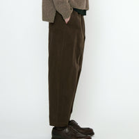 Signature Elastic Pull-Up Trouser - Fall Edition - Taupe Brown