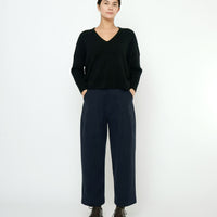 V-Neck Sweater - FW25 - Black