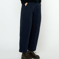 Signature Pleated Trouser - Fall Edition - Navy Black