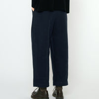 Signature Pleated Trouser - Fall Edition - Navy Black