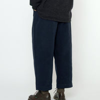 Signature Pleated Trouser - Fall Edition - Navy Black