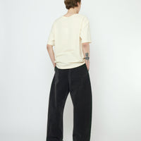 Tailored Curve Legged Trouser - FW25 - Washed Black
