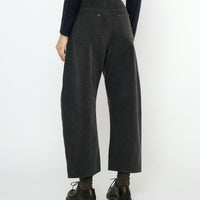 Curve Legged Work Trouser - FW25 - Washed Black