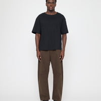 Signature Curve Legged Work Trouser - Brushed Canvas Edition - Taupe Brown