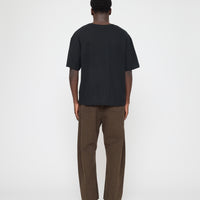 Signature Curve Legged Work Trouser - Brushed Canvas Edition - Taupe Brown