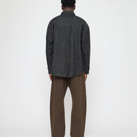 Unisex Dolman Shirt - Soft Denim Edition - FW26 - Black