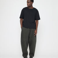 Elastic Panel Barrel Trouser - FW26 - Washed Black
