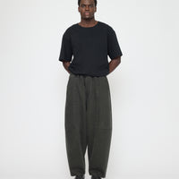 Elastic Panel Barrel Trouser - FW26 - Washed Black