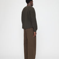 Signature Keepsake Jumper - Olive Brown