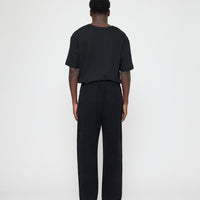 Signature Curve Legged Trouser - Brushed Twill Edition - Black