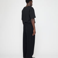 Signature Curve Legged Trouser - Brushed Twill Edition - Black