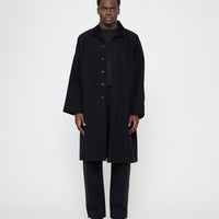 Signature Fall Duster - Brushed Canvas Edition - Black