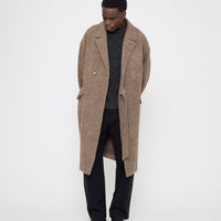 Blazer Wrap Coat - FW26 - Herringbone Clay