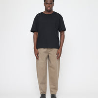 Signature Elastic Pull-Up Trouser - Brushed Twill Edition - Umber