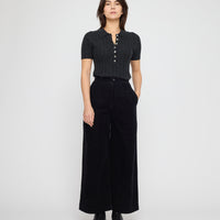 Collared Short Sleeves - FW26 - Charcoal