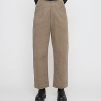 Signature Curve Legged Trouser - Brushed Twill Edition - Umber
